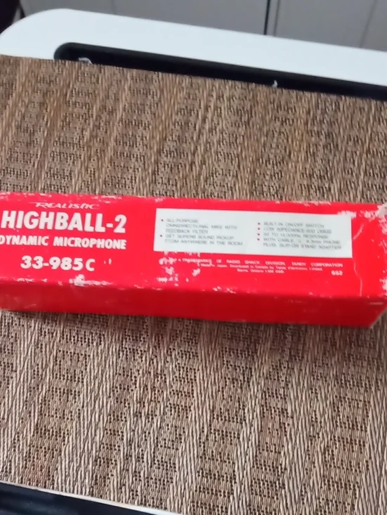 Realistic Highball-2 Dynamic Microphone - Picture 5 of 6